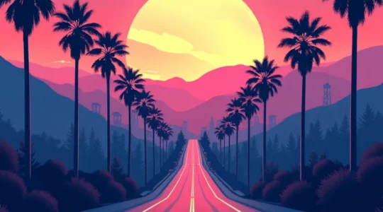 glamour of Los Angeles
